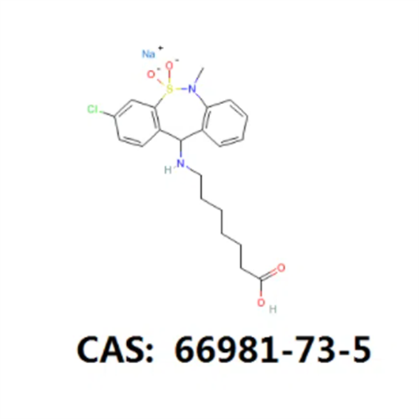99% Purity Tieneptin Free Acid CAS 66981-73-5