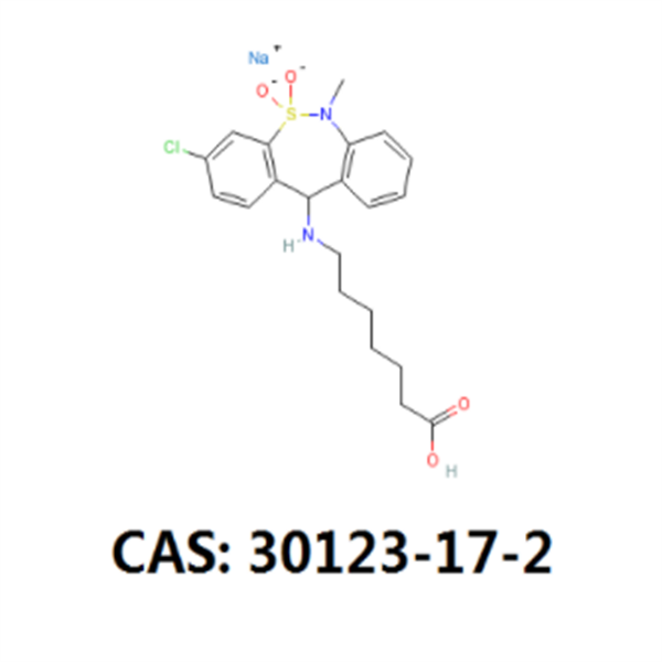 High Purity Tianeptine Sodium CAS 30123-17-2