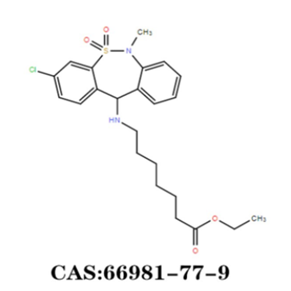Tianeptine Ethyl Ester Sulfate CAS 66981-77-9