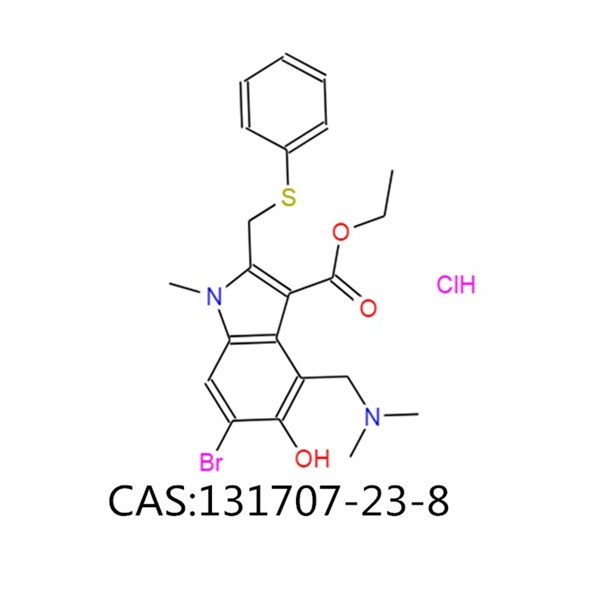 Arbidol HCl Powder CAS 131707-23-8